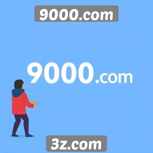 O crescimento do tráfego no site 9000.com