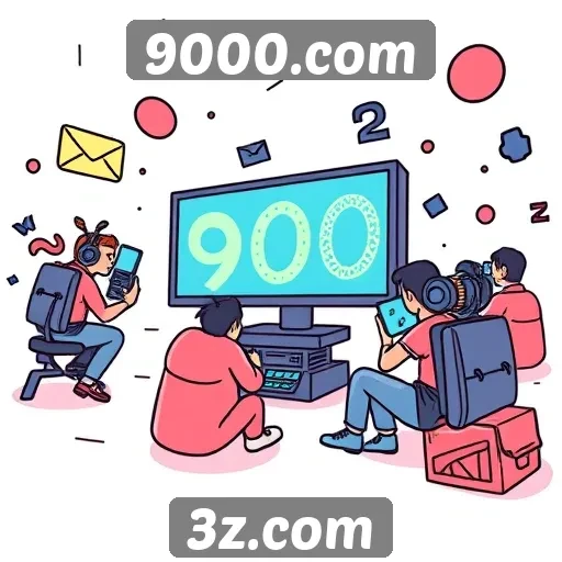 Impacto do 9000.com na comunidade de gamers