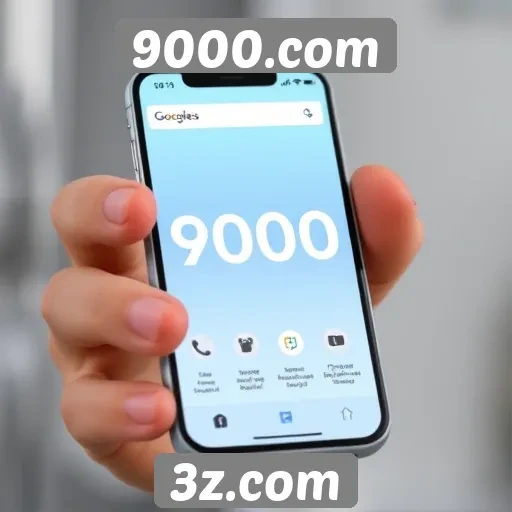 Desempenho de 9000.com em dispositivos móveis